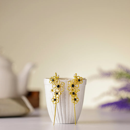 Boheme Blossom Ear Cuffs