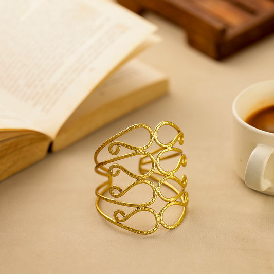 Portia Brass HandCuff