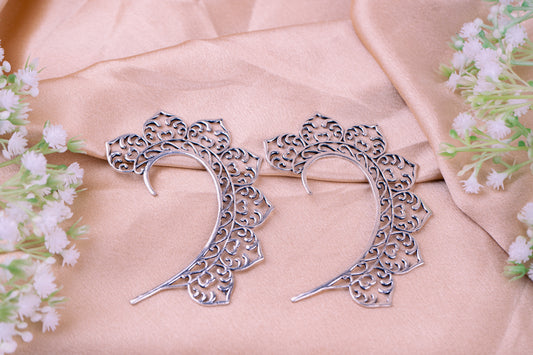 Mystic Lotus Ear Cuffs