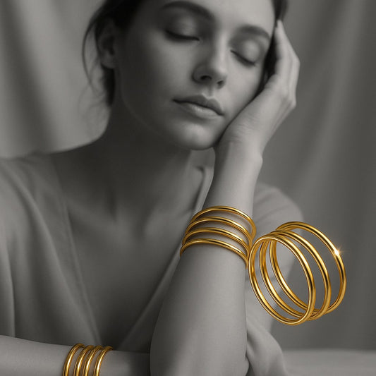 Brass Bangle Set