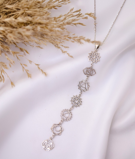 Seven Energy Cascade Necklace