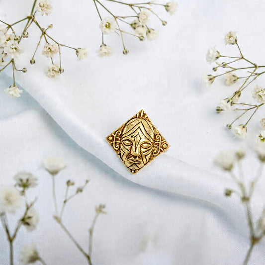 Vintage Relic Antique Brass Ring
