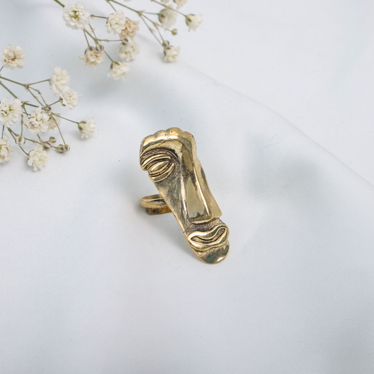 Muse Face Ring