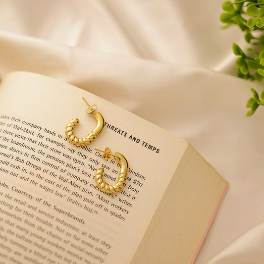 Twist & Shine Hoops