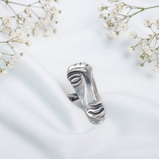 Muse Face Ring