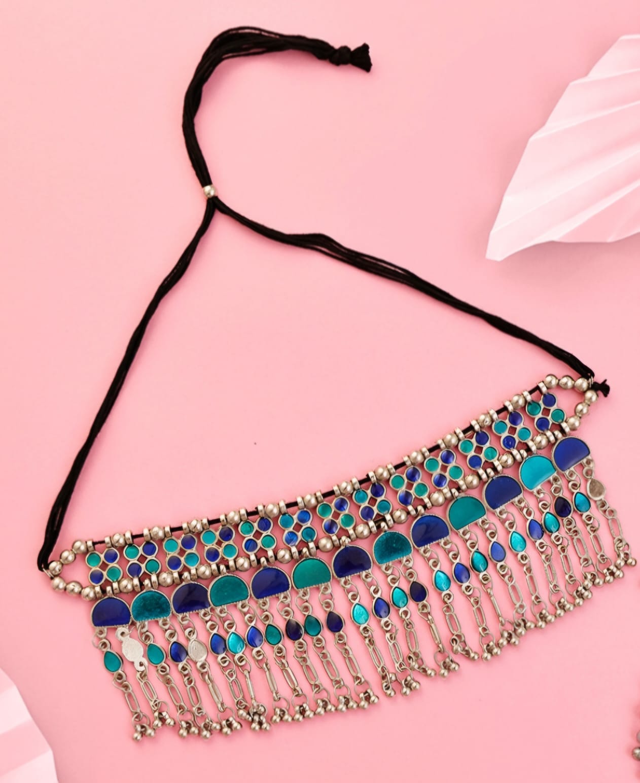Oxodised Necklace